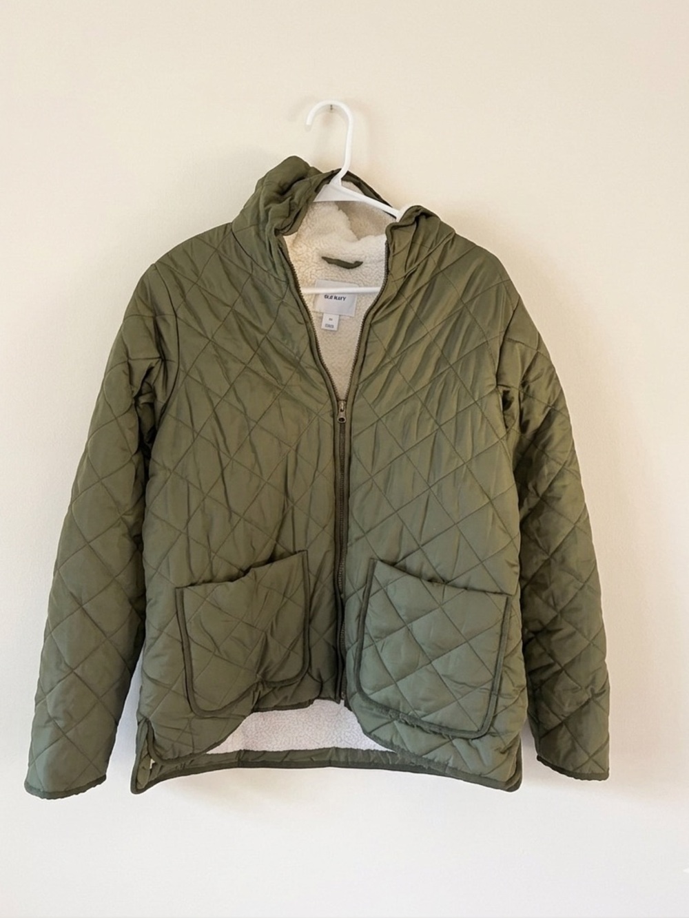 Old Navy Olive Quilted Jacket